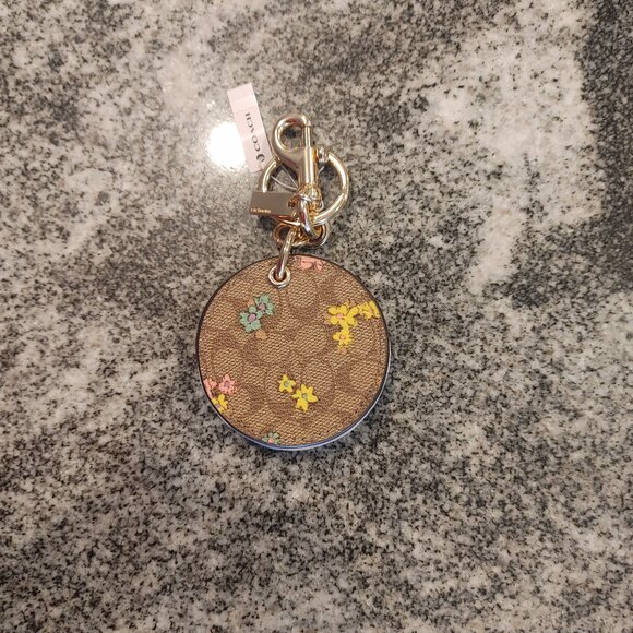 Coach Signature Key Chain - Mirror - Bag Charm, Fob (multicolor) - Picture 11 of 16